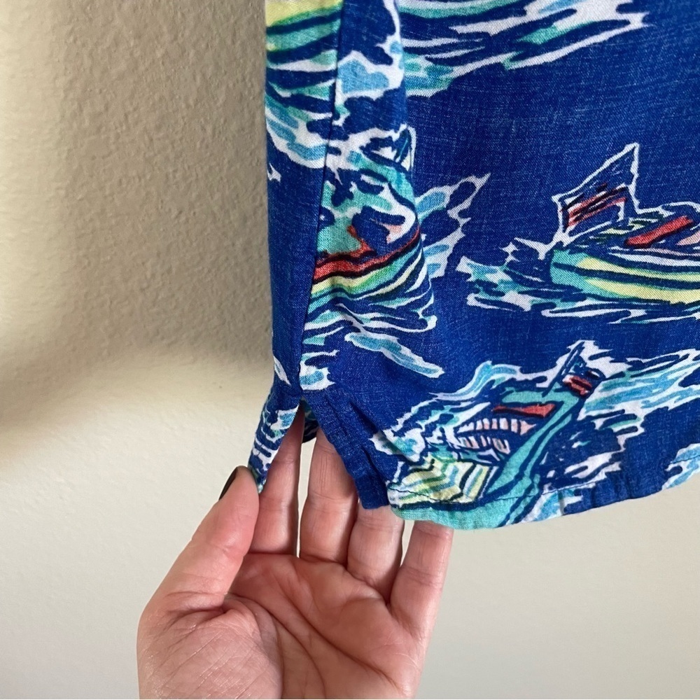 Chubbies Boating The Nutter Button Front Shirt No… - image 4